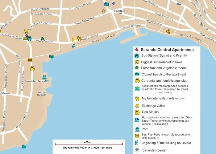 Work-friendly Apartments, * Sarandë